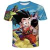 2026 Summer Dragon Ball T Shirt Kids Tops Tee Anime Figures Son Goku