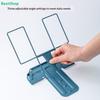 Multifunctional Portable Book Stand - Adjustable Reading Holder for Books, Tablets & Notebooks (Hands-Free Design)