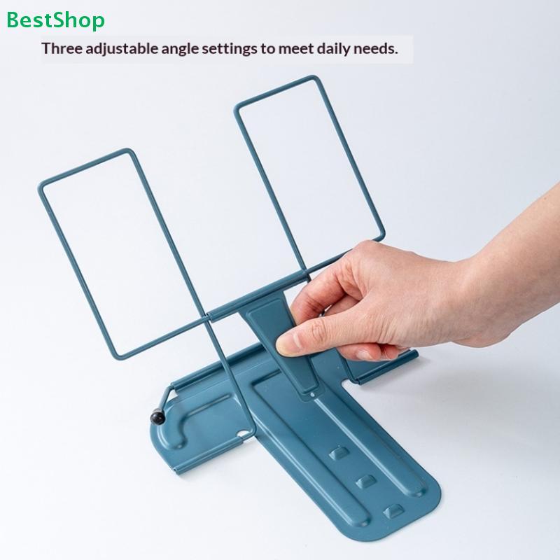 Multifunctional Portable Book Stand - Adjustable Reading Holder for Books, Tablets & Notebooks (Hands-Free Design)