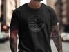 Retro Sun Wave Graphic Tee, Vintage Aesthetic T Shirt, Relaxed Fit Casual Top, Unisex Shirt for Men and Women