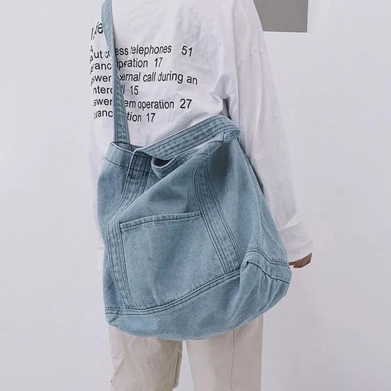 Denim Shoulder Hand Bag for Woman Shoulder Bag Crossbody New Casual Jeans Bags Women Handbags