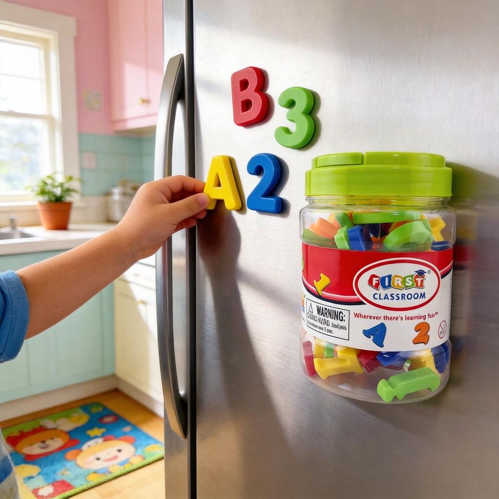Magnetic Literacy Labels With Pinyin And Letters For Classroom And Home Learning
