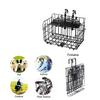 Enkrio Folding Bicycle Detachable Front Basket with Large Easy for Mountain Folding Commuter and More Basket, Capacity, Installation, Bikes, Bikes,
