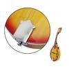 8-Saitige Mandoline Saitenhalterung mit Befestigungsmaterial Metall Dreieck Mandoline Saitenhalter Instrument Ersatzteil