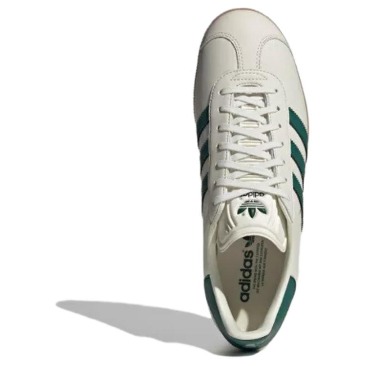 Adidas Originals Gazelle Comfortable Simple Low-Top Sneakers Men Sneakers White JI0208