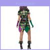 Halloween Parade Clown Costume With Polyester Fabric For Cosplay And Themed Parties