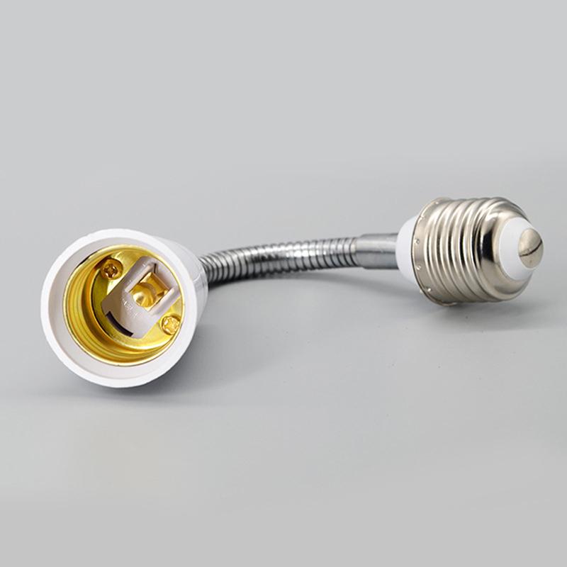 E27 To E27 Lamp Base Extender 180Mm Lamp Holder Converter E27-E27 Flame Retardant Lamp Socket Adapter For Light Bulb