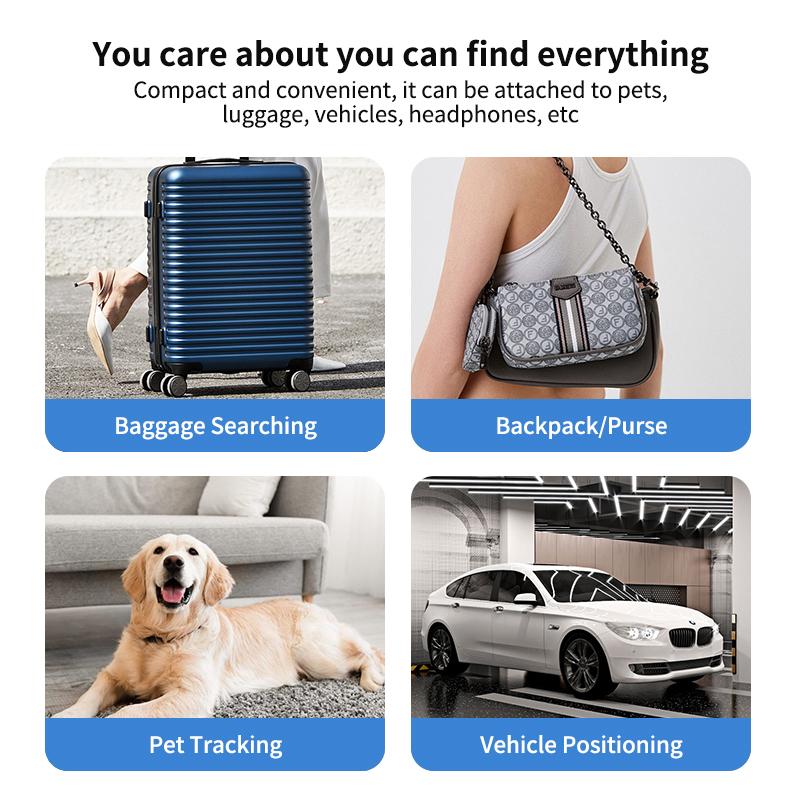 Anti-lose Security Finder Tracker Smart Tag for Apple Find My Key Locator Bluetooth GPS Tracker For Luggage IOS MFi Finder