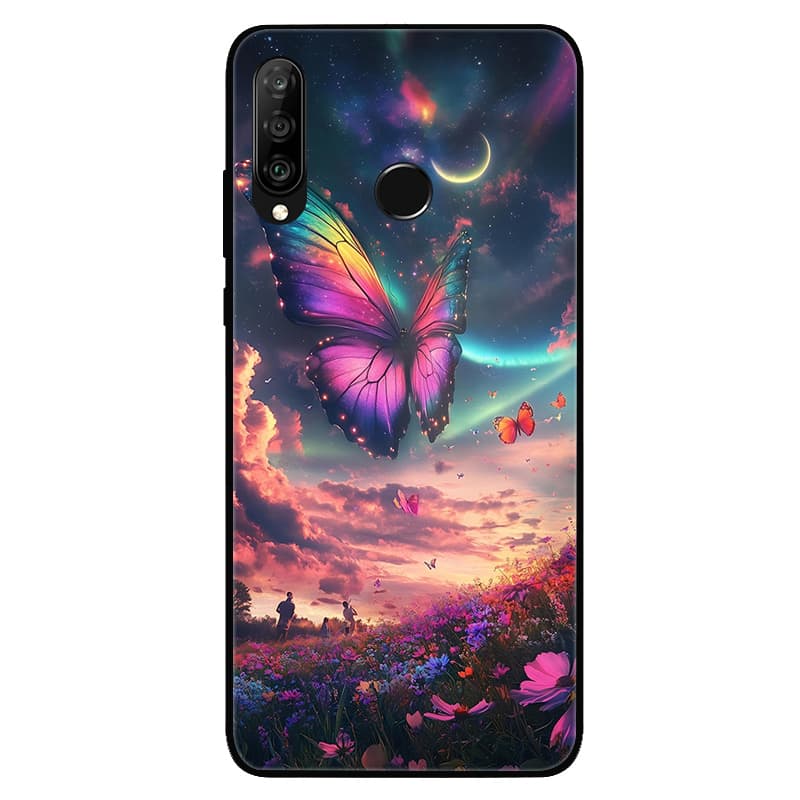 For Huawei P30 Lite Case Cover 6.15 inch Soft TPU Phone Case For Huawei P 30 lite Bumper Cover For Huawei P30 lite Coques Fundas