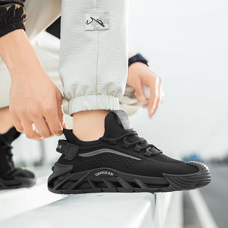 Fashion Men Sports Shoes Luxury Casual Sneakers Mesh Running Shoes Summer Lightweight Platform Fashion Basketball Walking Shoes for Men