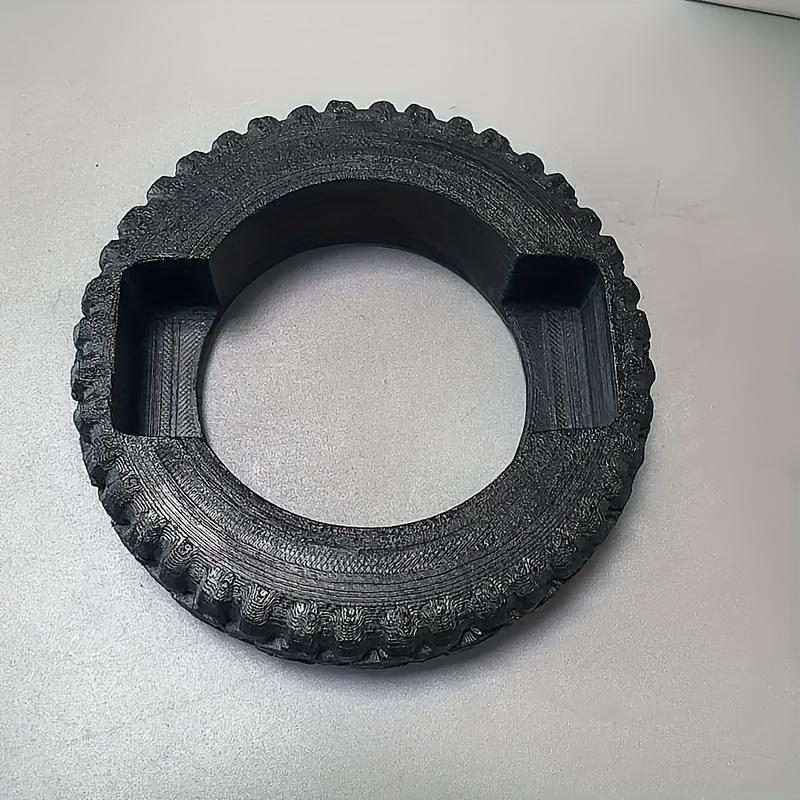 1 штУникальная подставка для визиток в форме шины органайзер для рабочего стола идеально подходит для декора комнаты чёрный 3080₽