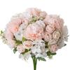 Silk Roses Carnation Cheaper Artificial Flowers Wedding Party Vase for Home Decoration Accessories Christmas Garland Scrapbook