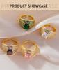 Luxurious British-Style Cluster Diamond Ring - Shiny, Elegant, and Versatile