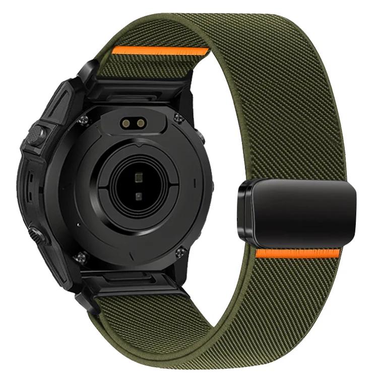 Quick Fit 26 20 22mm Nylonarmband für Garmin Quatix 8/Tactix 8/Fenix 8 51mm 47mm/E 7X Pro 6X 5X/Enduro 3 Armband Garmin 970 965