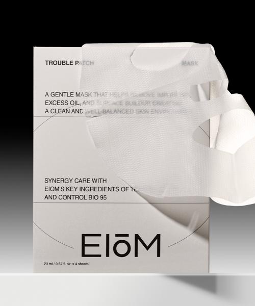 Eom Trouble Patch Mask 4 Sheets x 1 Pack
