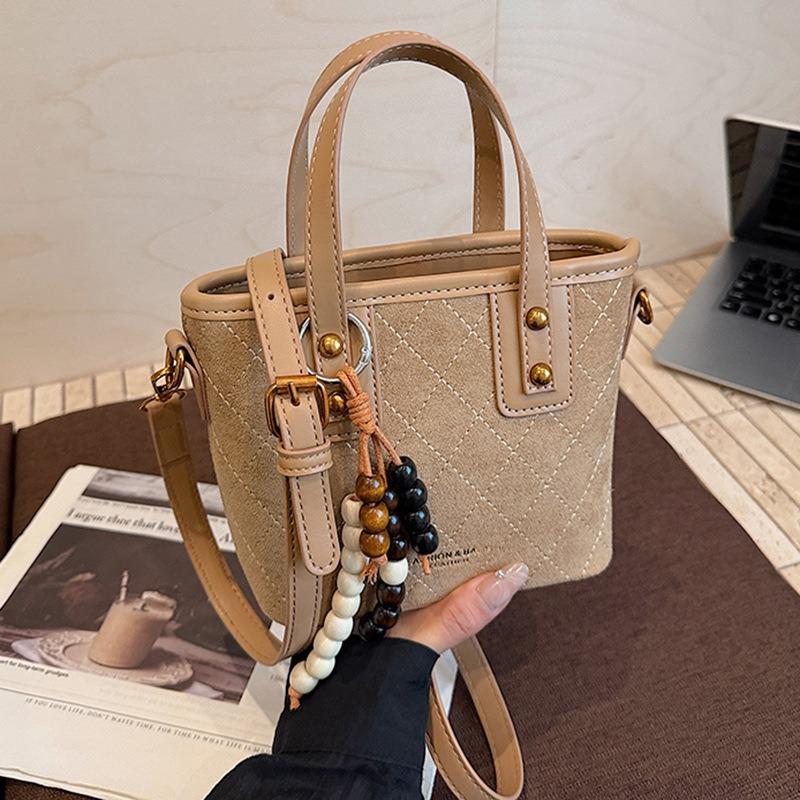 Handbag Bag Women's New Small Fresh Shoulder Bag Messenger Bag Fashion Niche Bucket Texture Casual Women's Bag