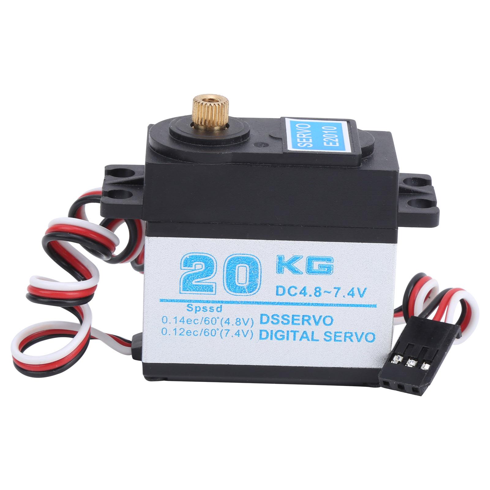 

20KG Metal Gear RC Digital Servo High Torque for 18 110 Scale Remote Control Car
