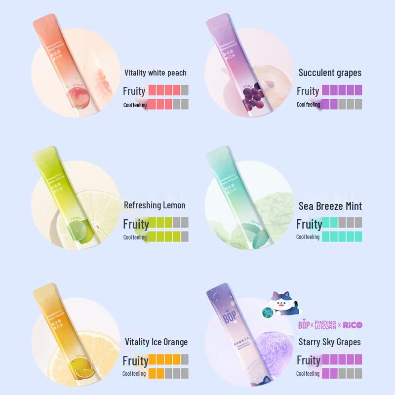 Pop Research Probiotic Mouthwash Strips