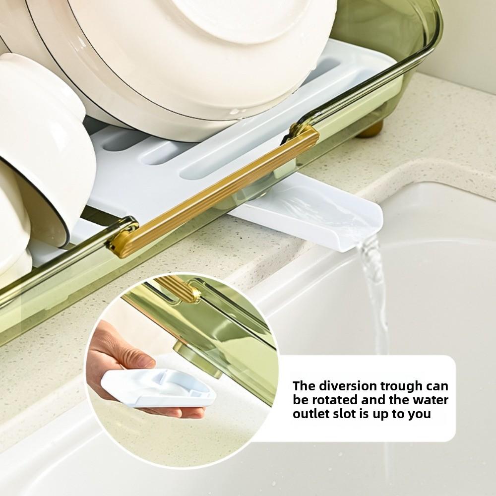 Chopstick Basket Tube Kitchen Bowl Plate Rack Cutlery Drainer Kitchen Storage Shelves Living Room