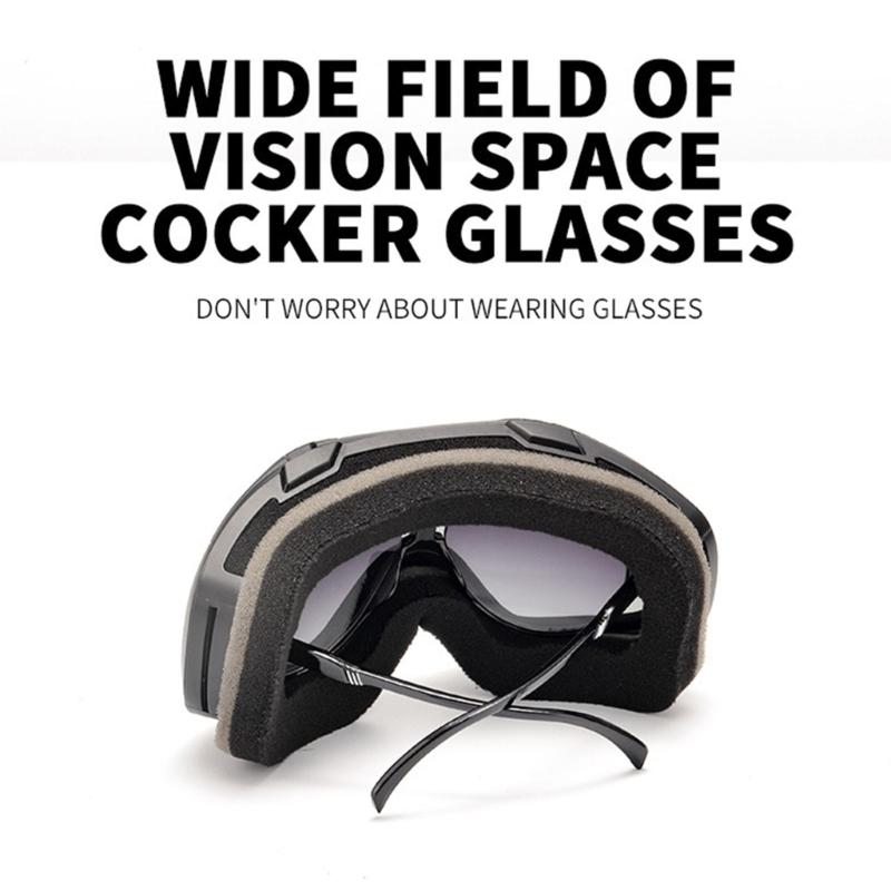 Children Windproof Cycling Goggles Anti Fog Safety Goggles For Boy Girl Biking Skateboarding And Festival Celebration