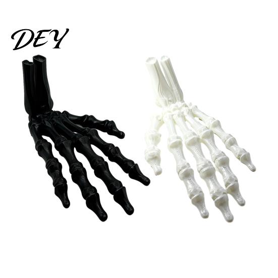 Skeleton Hand Dek Decor 3D Printed Figurine, Spooky Bone Statue for Desktop Sculpture Halloween Party, Gothic Model, Desk Figurine