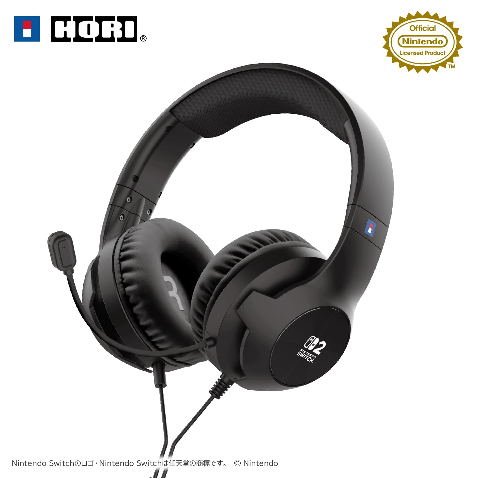 

HORI Gaming Headset Standard for Nintendo Black Switch™ 2,