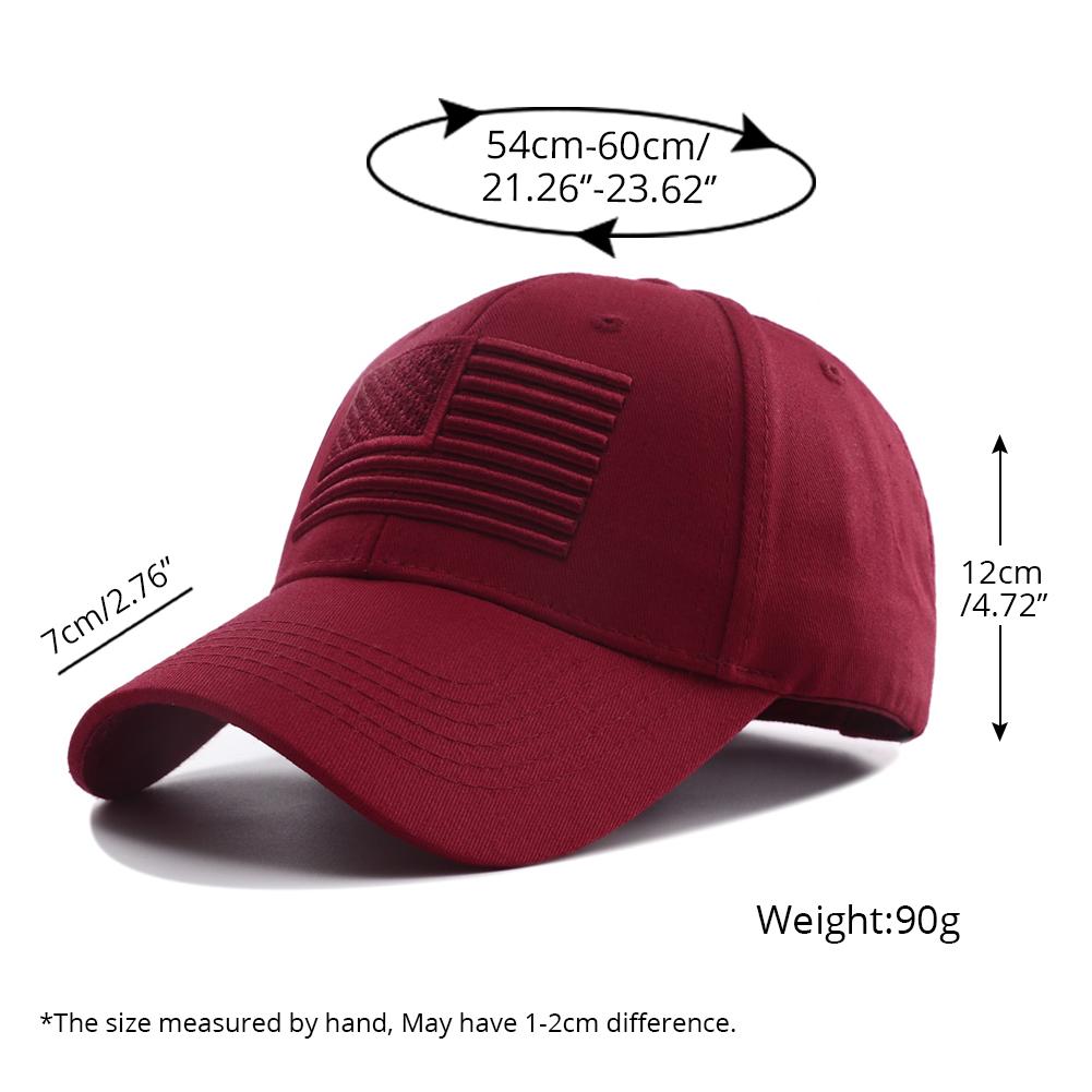 Fashion American Usa Flag Embroidery Baseball Cap Bone Spring And Summer Outdoor Adjustable Casual Snapback Hats Sunscreen Hat