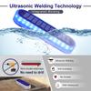 Promotion IP68 Waterproof Solar Step Lamp Blue Outdoor Path Stair Light for Garden Deck Fence Balcony for Underground Landscape