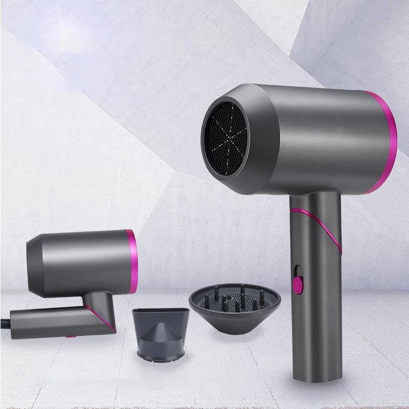 Household And Travel Protable Foldable Hair Dryer Lightweight Negative Ionic High Speed Hair Blow Dryer