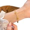 Zircon Four-Leaf Clover Bracelet for Women: Trendy 2026 High-End Light Luxury Hand Jewelry