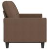 Vidaxl 3-Seater Sofa, Brown, 180 Cm, Upholstered In Fabric