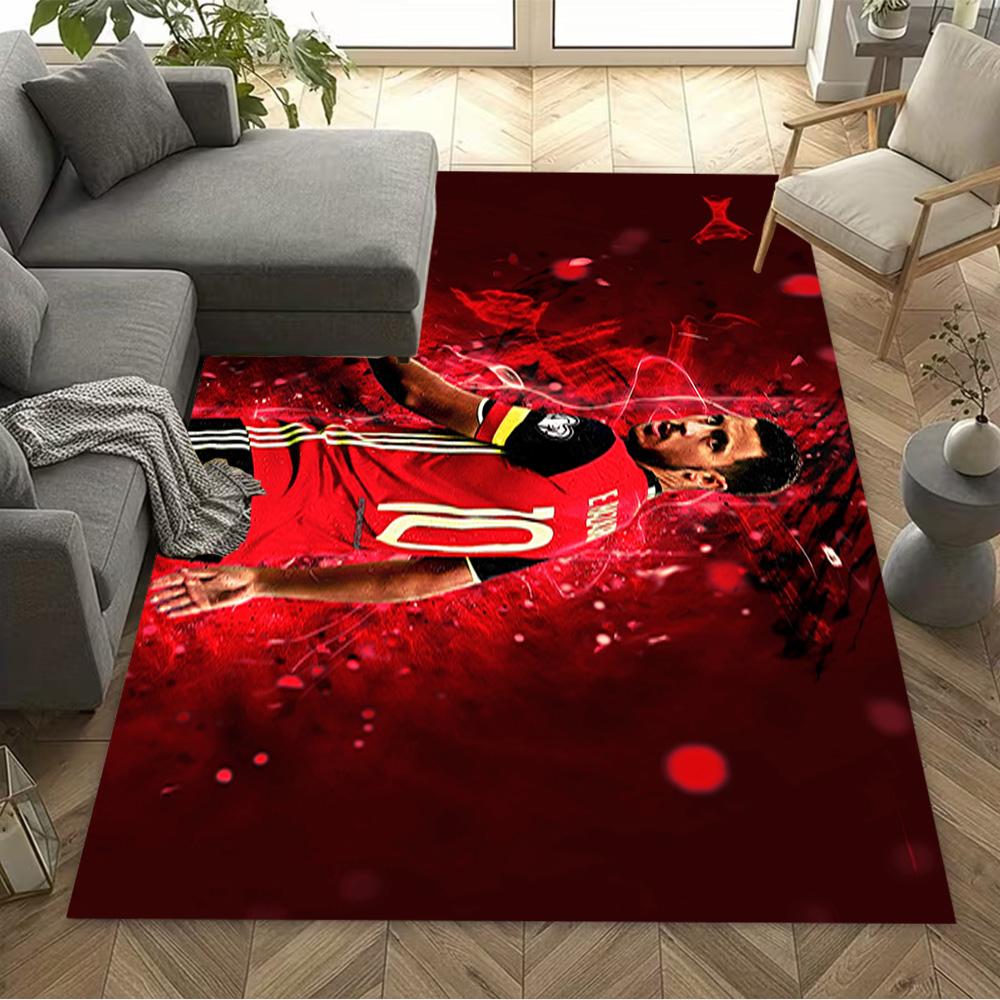 Belgian Football Star Floor Mat Design for Outdoor Living Rooms Hallway Balcony Anti-slip Rug Office home decor Gift for Festivals