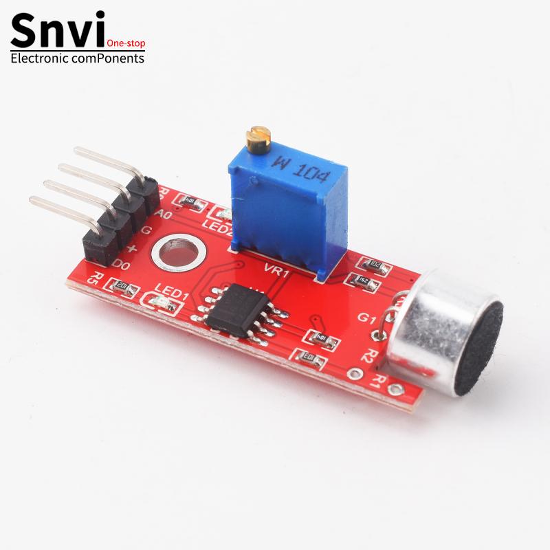 Snvi Sound Sensor Module Sound Control Sensor MAX4466 MAX9814 Switch Detection Whistle Switch Microphone Amplifier For Arduino