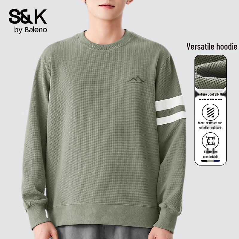 

Baleno Men s S&K Color-Block Stripe Sweatshirt 2XL