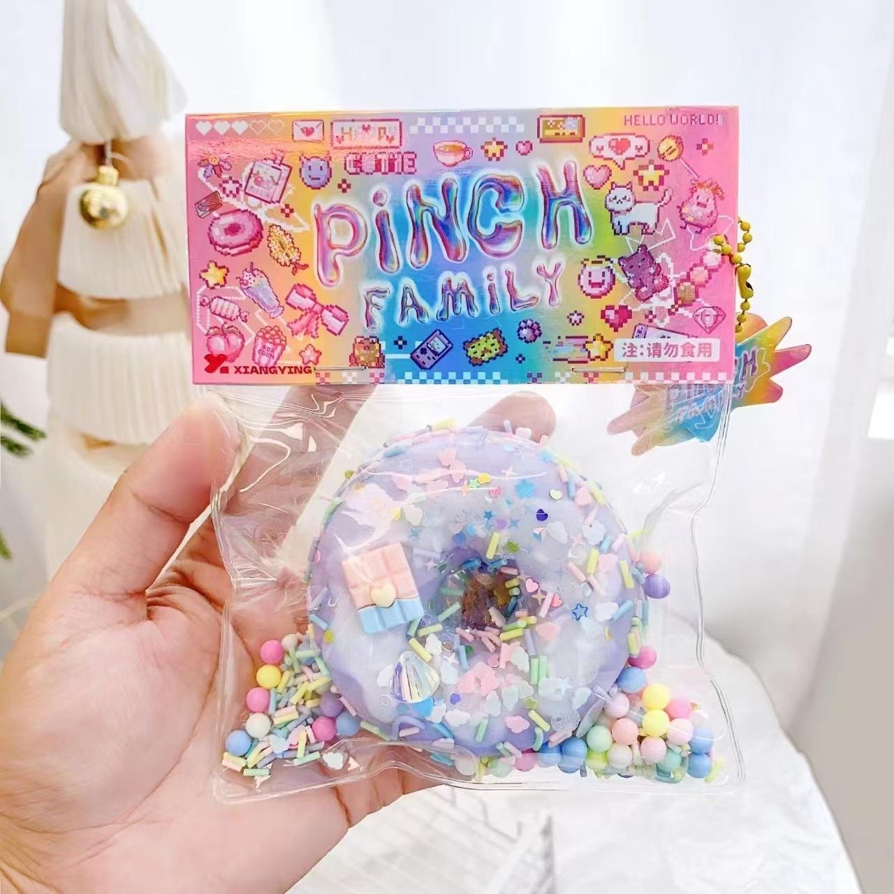 

Іграшка-антистрес Taba Squishy Cake Doughnut, Дуже велика сенсорна іграшка-непосида для дітей, дорослих, для зняття тривоги, для релаксації, для стискання, подарунок