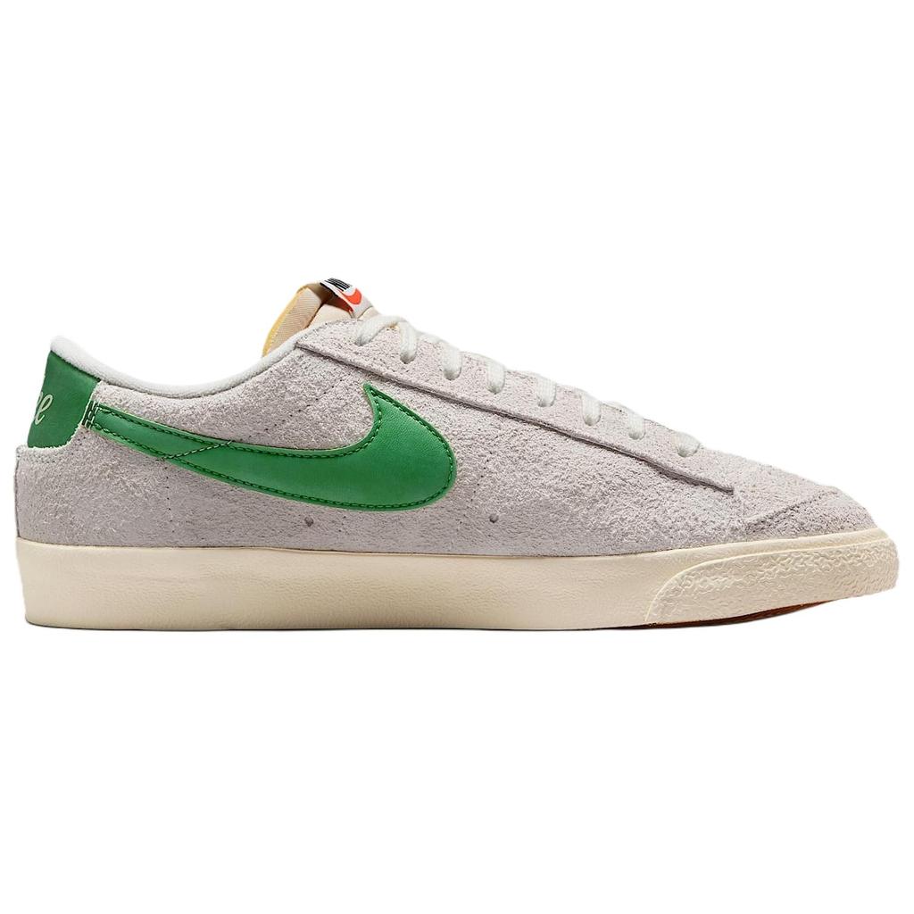 Nike Zapatillas de Hombre Blazer Low 77 Premium Leche de Coco Verde Kelly Crema Blanco Cumbre Naranja Seguridad HF3158-101