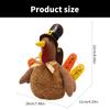 Turkey Figurine Statue for Thanksgiving Celebration Festival Tabletop Decoration Harvest Festival Holiday Ornament