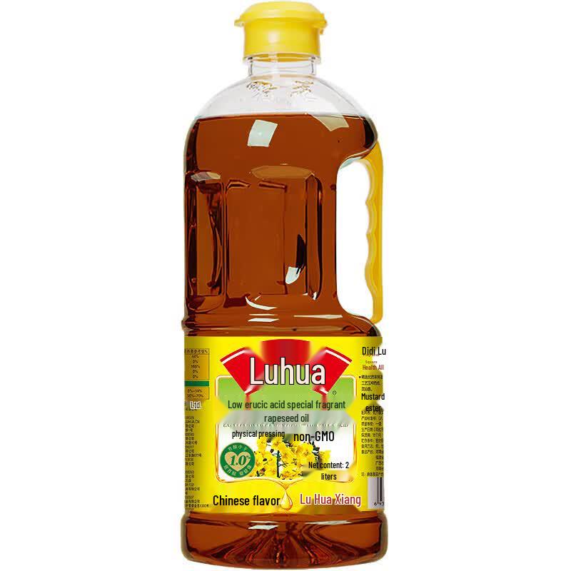 Luhua Non-GMO Cold Pressed Rapeseed Oil