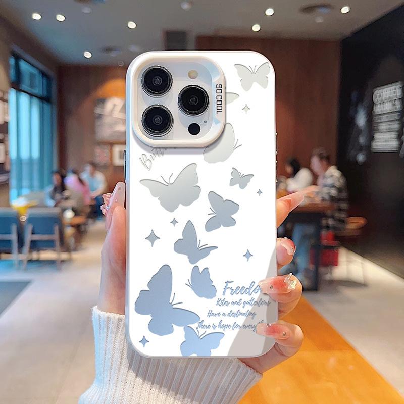 Applicable To Apple 11 Mobile Phone Case, New Iphone11 Advanced Sense 11pro Matte 11 Hollow Butterfly Laser 11