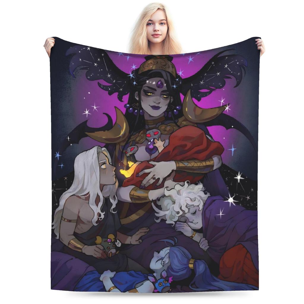 Hades Zagreus Plush Blankets Girls Boys Flannel Bedding Throws For Bedroom Soft Warm Design Quality Bedspread Birthday Gift