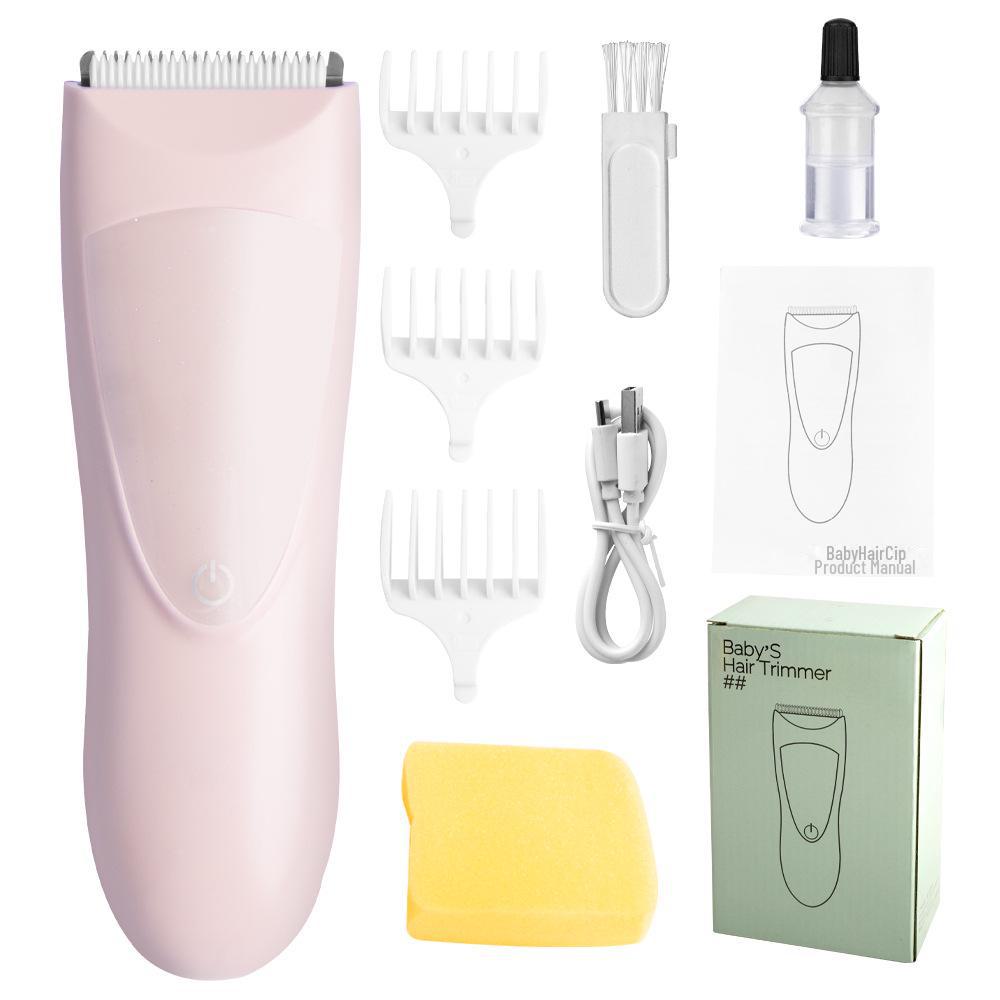 Rechargeable Silent Baby Hair Clipper for Newborns