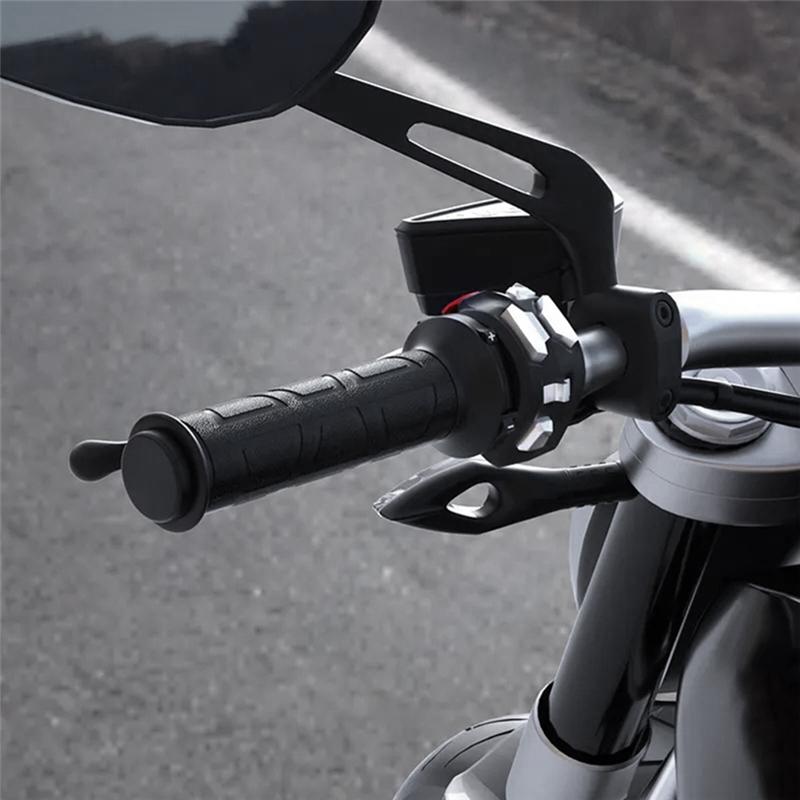 AUTO Black 7/8" motos Motorcycle handlebar Electric Hot Heated Grips Handle Handlebar Warmer manillar motocicleta hot sale