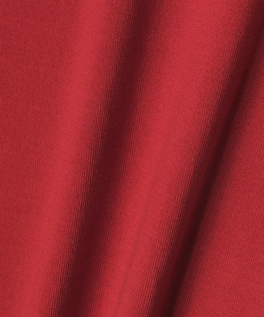 NOIRER Silky Round Neck Knit (Red)