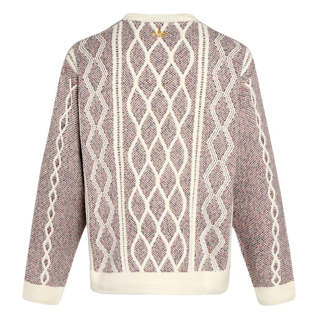 adidas Originals FW25 Sweatshirt CNY New Year Edition Sport Loose Striped Knit Long Sleeve Sweater Unisex Sweater KT0692