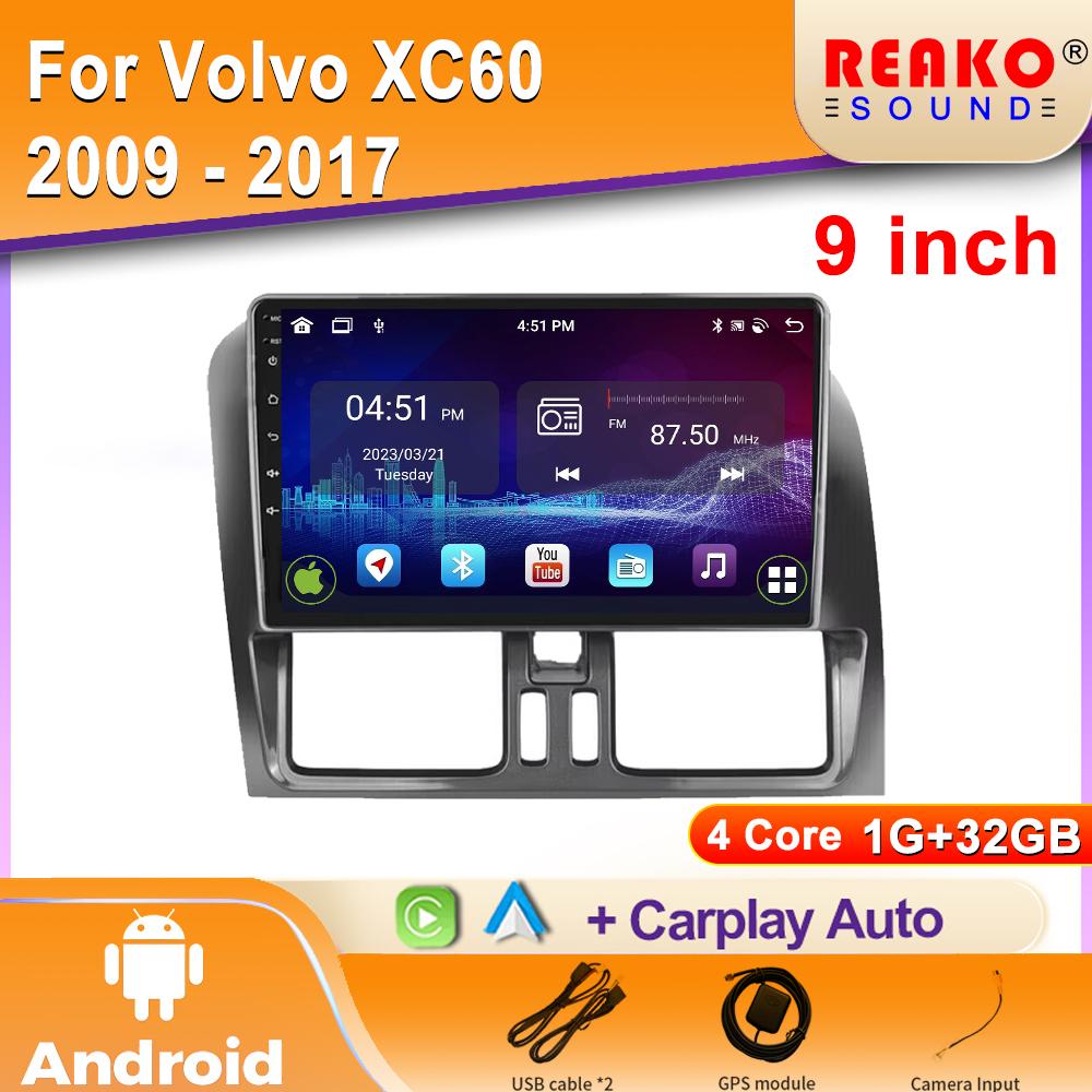 

Android Car Radio For Volvo XC60 2009 - 2017 Видео Мультимедиа Bluetooth Плеер Навигация GPS Carplay Авторадио стерео 4 core 1GB+32GB carplay
