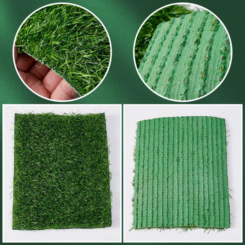 Artificial Turf Construction Site Fence and Landscaping Grass