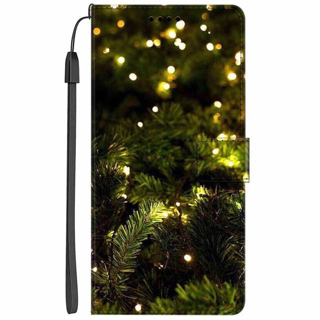 

Christmas Flip Case For Xiaomi Redmi Note 14 Pro+5G/Note 14 Pro 4G 5G/Note 14 4G 5G Global Version Wallet Leather Cover Note 14 Redmi Note 14 Pro 5G&Case & Strap