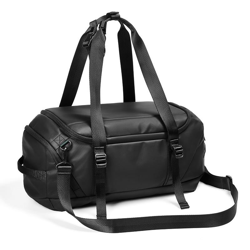 Men's Large-Capacity Multifunctional Waterproof Sports Bag: Double Shoulder, Gym, Travel, Basketball, and Football Training.