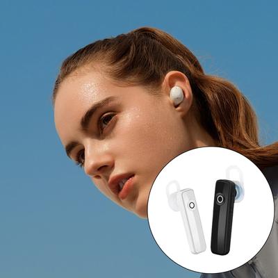 Casques sans fil Oreillette à crochet d'oreille compatible Bluetooth pour appel clair et musique Longue autonomie de batterie et fonction photo tactile