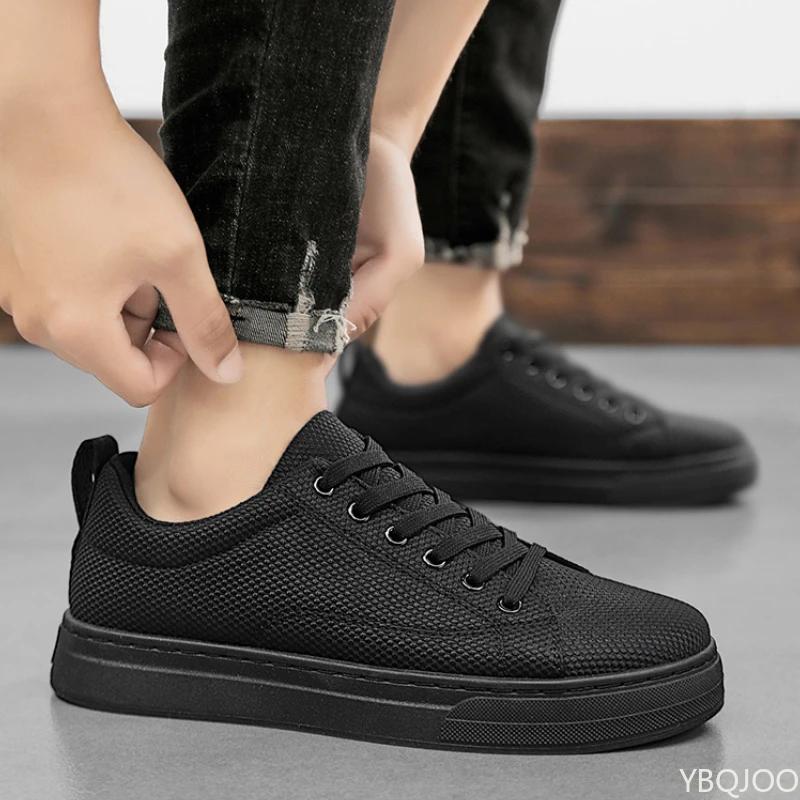 Fashion Casual Men's Canvas Shoes Trendy Versatile Board Shoe Fashion Comfortable Sneakers Lightweight Non Slip Male Shoes Homme Zapatos